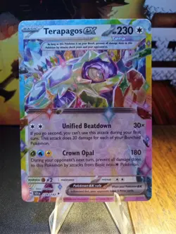 2024 Pokemon Stellar Crown Terapagos Ex #128 - Image 1