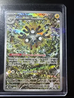 PokÃ©mon TCG Magneton 159 Scarlet & Violet Promo Card Holo NM Condition - Image 1