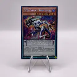 Yugioh D/D Count Surveyor BLMM-EN041 Secret Rare 1st Edition - Image 1