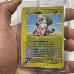 PokÃ©mon Flaaffy 47/147 Reverse Holo Pokemon Card Aquapolis E-Reader LP Vintage - Image 2