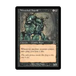 WOTC MtG Onslaught Wretched Anurid (C) (Foil) VG - Image 1