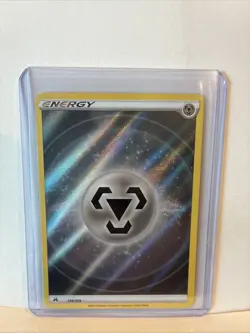 Pokemon - Metal Energy (Texture Full Art) - 159/159 - Crown Zenith - Holo NM - Image 1