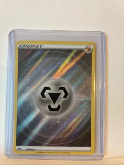 Pokemon - Metal Energy (Texture Full Art) - 159/159 - Crown Zenith - Holo NM - Image 2