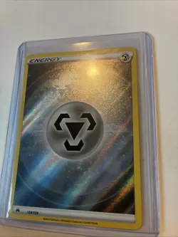 Pokemon - Metal Energy (Texture Full Art) - 159/159 - Crown Zenith - Holo NM - Image 3