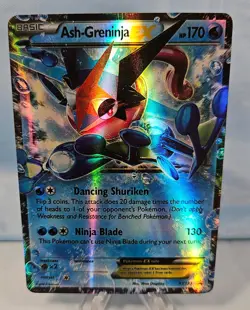 Pokemon Ash Greninga EX XY133 Promo Holo Foil Card - Image 3