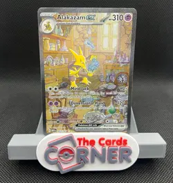 Alakazam ex Special Illustration Rare 201/165 Pokemon Scarlet and Violet 151 NM - Image 1