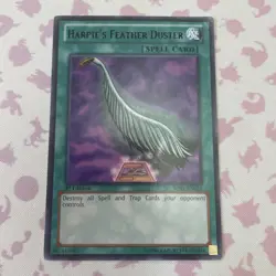 Yugioh Harpieâ€™s Feather Duster Bp01-En035 Rare 1st Ed NM Card - Image 1