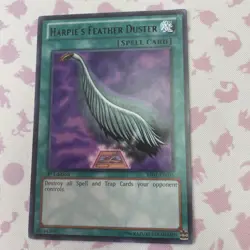 Yugioh Harpieâ€™s Feather Duster Bp01-En035 Rare 1st Ed NM Card - Image 2