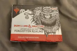 MTG D&D Adventures in the Forgotten Realms Collector Booster Box 12 Packs Sealed - Image 1