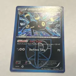 2013 Pokemon Umbreon (Team Plasma) 64/116 Plasma Freeze Holo LP++ - Image 5