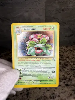 Pokemon Venusaur Holo Card 13/53 WOTC Promo - Image 2