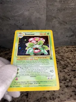 Pokemon Venusaur Holo Card 13/53 WOTC Promo - Image 3