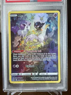 Mew GG10/GG70 Crown Zenith: Galarian Gallery Ultra Rare PSA 9 Pokemon TCG - Image 2