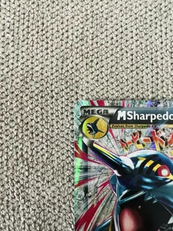 Mega Sharpedo EX XY200 Holo Promo XY Black Star Pokemon - Image 3