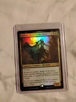 Lathril, Blade of the Elves - Foil Commander: Kaldheim MTG Magic - Kid Icarus - - Image 1