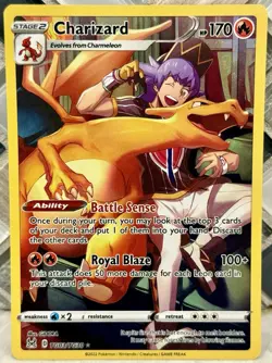 Pokemon TCG Charizard TG03/TG30 SWSH11: Lost Origin Trainer Gallery NM/M - Image 1