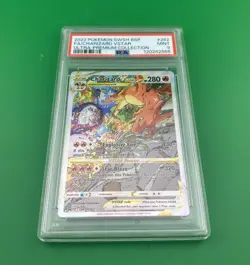 2022 Pokemon SWSH BSP FA Charizard VStar Ultra Premium #262 PSA 9 Free Shipping - Image 3