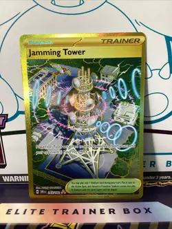 Jamming Tower Destined Rivals Hyper Rare Card #243/182 Near Mint Condition - Image 1
