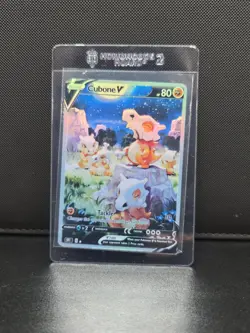 HandMade Per Order PokeTeamLegends Pokemon Card Holo PTL42 Cubone - Image 1