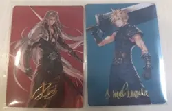 Final Fantasy MTG Illustration Collection Cloud Soldier Unused - Image 1