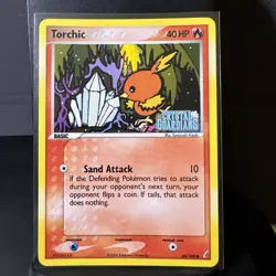 Torchic 66/100 Reverse Holo Stamped Crystal Guardians Pokemon TCG LP - Image 1