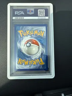 2021 POKEMON SWORD & SHIELD FUSION STRIKE #245 FULL ART/CELEBI V PSA 10 - Image 2