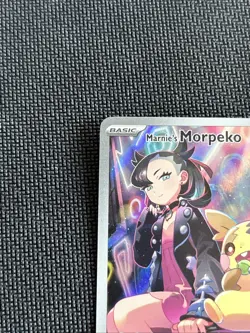 Marnieâ€™s Morpeko SV: Scarlet & Violet Black Star Promo Card 206 NM - Image 4