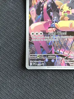 Marnieâ€™s Morpeko SV: Scarlet & Violet Black Star Promo Card 206 NM - Image 7