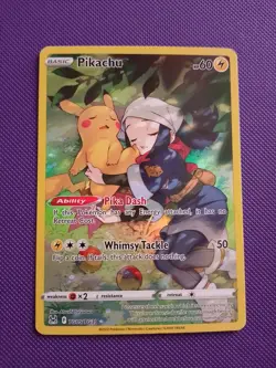 PokÃ©mon Pikachu TCG TG05/TG30 Swsh11: Lost Origin Trainer Gallery Holo Card - Image 1