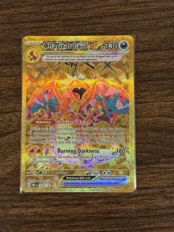 Pokemon TCG Hyper Rare Gold Charizard EX Obsidian Flames 228/197 ~NM~ - Image 1