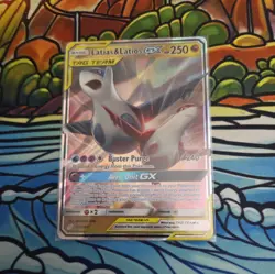 Latias & Latios GX 113/181 Sm-Team Up Holo PokÃ©mon Card - Image 1