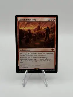 [1x] Spiteful Banditry Near Mint, English Lord of the Rings MTG Magic - Image 1