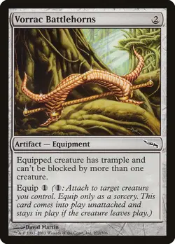 Vorrac Battlehorns - Mirrodin | MTG Card - Image 1