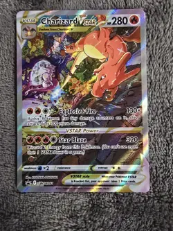 Pokemon TCG SWSH Black Star Promo Charizard VSTAR  SWSH262  LP See photos - Image 1