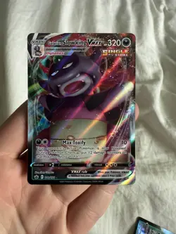 2021 Pokemon Chilling Reign Galarian Slowking VMAX #100 - Image 1