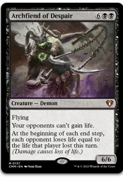 Archfiend of Despair #137 (NM) Commander Masters CMM Magic MTG - Image 1