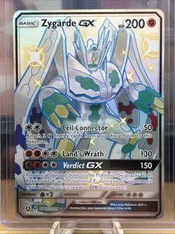 PokÃ©mon Zygarde GX TCG Full Art Ultra Rare Holo Card SV65/SV94 - Image 2