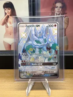 PokÃ©mon Zygarde GX TCG Full Art Ultra Rare Holo Card SV65/SV94 - Image 22