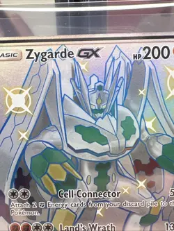 PokÃ©mon Zygarde GX TCG Full Art Ultra Rare Holo Card SV65/SV94 - Image 4