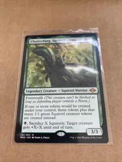 Chatterfang, Squirrel General Modern Horizons 2 Regular.  Mtg.  Nm - Image 1
