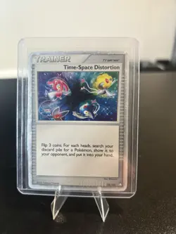 Pokemon TCG Time-Space Distortion 124/123 Mysterious Treasures Holo - Image 1