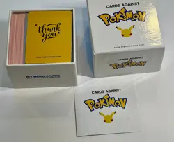 In Box PokÃ©mon cards box set CARDS AGAINST POKEMON Opened Good Condition - Image 2