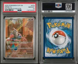2024 POKEMON SVP EN-SV BLACK STAR PROMO #075 MIMIKYU PSA 10 - Image 3