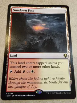 Sundown Pass - #286 Regular - Innistrad Remastered - Mtg - Image 1
