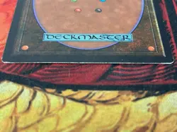 MTG Juzam Djinn - Arabian Nights (ARN) ARTIST SIGNED Mark Tedin Official LP - Image 3
