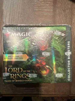 MTG The Lord of The Rings Tales of Middle Earth Collector Booster Box - Sealed - Image 1