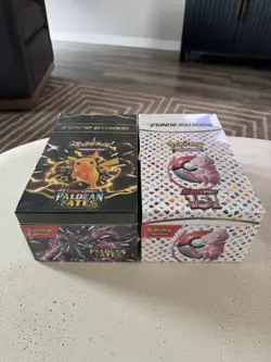 1x Pokemon 151 & 1x Paldean Fates Booster Bundle Display Cases - Factory Sealed! - Image 1
