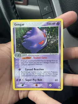PokÃ©mon TCG Gengar 5/92 EX Legend Maker 2006 Holo Rare Card - Image 1