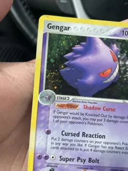 PokÃ©mon TCG Gengar 5/92 EX Legend Maker 2006 Holo Rare Card - Image 2