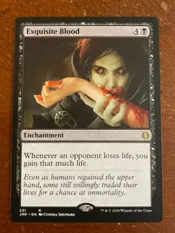 MTG Exquisite Blood Jumpstart Regular NrMt Pack Fresh - Image 1